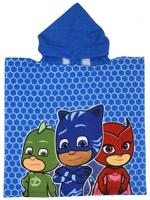 Disney badponcho PJ Masks 50 x 100 cm blauw - thumbnail