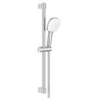 GROHE Tempesta 110 Cube Glijstangset - 60cm - vierkante handdouche - 2 straalsoorten - 5.6 l/min - gladde doucheslang - chroom 2757830e - thumbnail