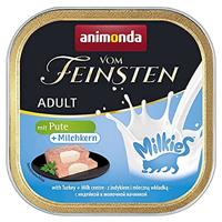 ANIMONDA Vom Feinsten Adult Milkies met Kalkoen en Melkvulling - Natvoer voor Katten - 100g - thumbnail