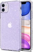 Spigen Liquid Crystal Glitter mobiele telefoon behuizingen Hoes Quartz metallic, Transparant - thumbnail