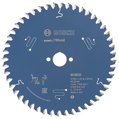 Bosch Accessories Expert for Wood 2608644024 Cirkelzaagblad 165 x 20 x 1.6 mm Aantal tanden: 48 1 stuk(s)