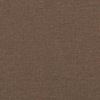 2-delige Loungeset met kussens stof bruin - thumbnail