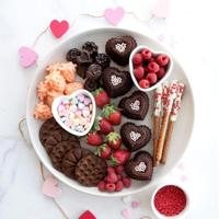 Nordic Ware Bakvorm Teacakes & Candies Bundt Koper - 30 stuks - thumbnail