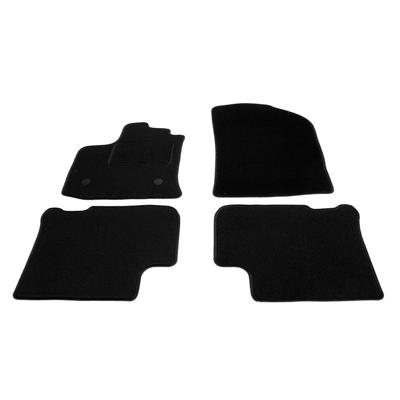 Automatten op maat - zwart stof - Dacia Lodgy vanaf 2012-