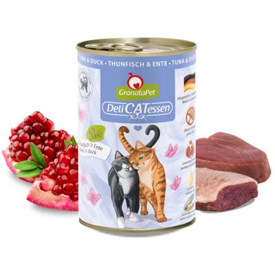 GRANATAPET DeliCATessen Tuna and duck - nat kattenvoer - 400g