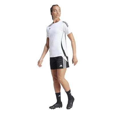 adidas Tiro 24 Trainingsshirt Dames Wit Zwart