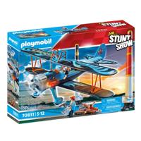Playmobil 70831 Air Stuntshow Dubbeldekker - thumbnail