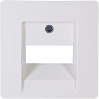 KOPP Dubbele UAE/UTP Afdekplaat - Paris HK05 Glanzend Wit - thumbnail