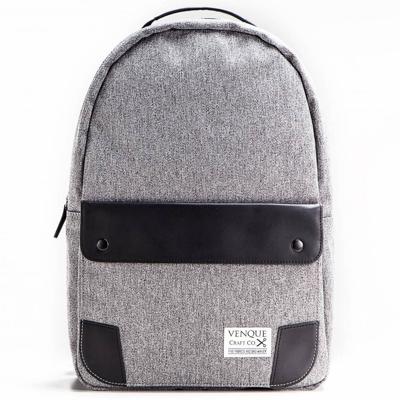 Tom Rugzak Classic 42 X 29 X 14 Cm Grijs/zwart Leer Tom Rugzak Classic 42 X 29 X 14 Cm Grijs/zwart Leer