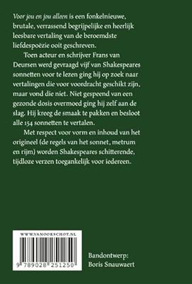 Voor jou en jou alleen (Hardback)