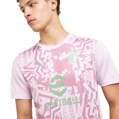 AC Milan Pre-Match Shirt Senior 2024/2025 - Maat XL - Kleur: Roze | Soccerfanshop