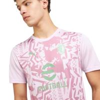 AC Milan Pre-Match Shirt Senior 2024/2025 - Maat XL - Kleur: Roze | Soccerfanshop - thumbnail