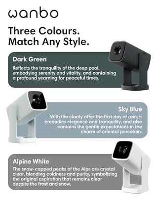 Projector Wanbo 44 MO251021002 3500 lm 1280 x 720 px