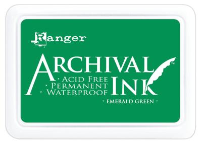 Ranger Ink Ranger • archival ink pad emerald green