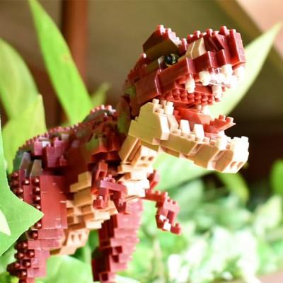 Nanoblock - NBM-031 - Nanoblock Tyrannosaurus Rex - Deluxe Editie
