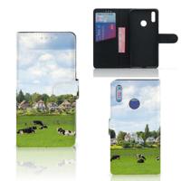 Huawei Y7 (2019) | Telefoonhoesje | Met pasjeshouder | Koeien - thumbnail