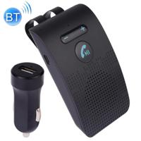 SP09 multipoint draadloze Bluetooth V 4.2 handsfree auto Kit speaker speakerphone ondersteuning stem uitlezen & Trillingssensor - thumbnail