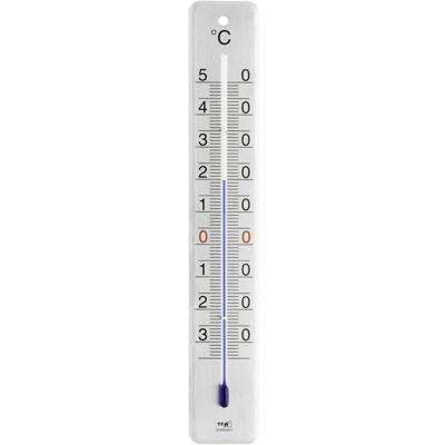 Buitenthermometer geborsteld rvs 28 cm