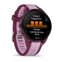 Garmin Forerunner 165 Music 3,05 cm (1.2") AMOLED 43 mm Digitaal 390 x 390 Pixels Touchscreen Paars GPS - thumbnail