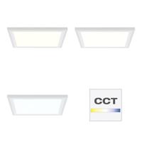 Brilliant Laurice G99309/05 LED-plafondlamp Energielabel: F (A - G) 24 W Warmwit tot daglichtwit Wit - thumbnail