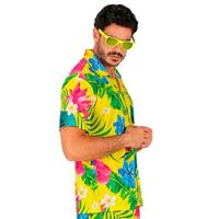 Zomer Partyblouse Toekan Volwassen - thumbnail