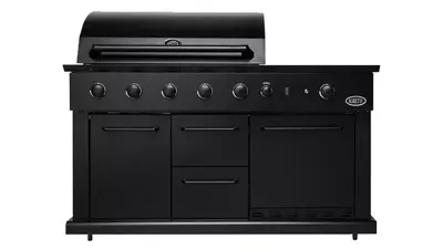 Boretti Luciano buitenkeuken incl. koelkast zwart