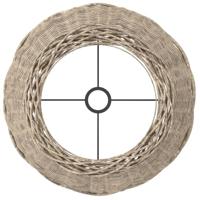 VidaXL Lampenkap ø45x28 cm wicker bruin - thumbnail