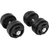 Dumbellset 30 kg Gripper Kunststof - thumbnail