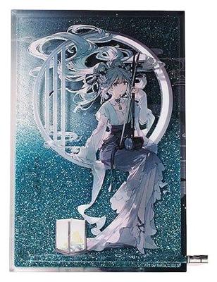 Character Vocal Series 01: Hatsune Miku Glitter Acrylic Block Hatsune Miku Han Gong Qiu Yue Ver. 15 cm Character Vocal Series 01: Hatsune Miku Glitter Acrylic Block Hatsune Miku Han Gong Qiu Yue Ver. 15 cm