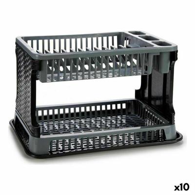 Afdruiprek voor Keukengootsteen Kinvara Grijs 44,5 x 30,3 x 27 cm 44,5 x 8,7 x 30,3 cm (10 Stuks) Afdruiprek voor Keukengootsteen Kinvara Grijs 44,5 x 30,3 x 27 cm 44,5 x 8,7 x 30,3 cm (10 Stuks)