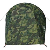 VidaXL Tunneltent 2-persoons waterdicht camouflage - thumbnail