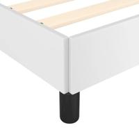 Bedframe kunstleer wit 120x200 cm - thumbnail