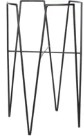Mica Decorations Blom plant stand zwart h50cm - thumbnail