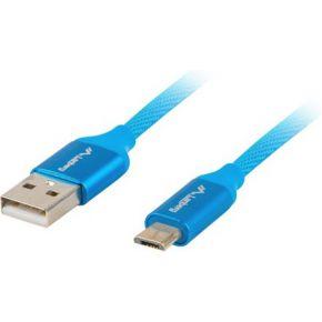 LANBERG CABLE USB 2.0 MICRO-B (M) - A (M) 1M QC