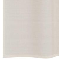 Gordijnen voile met doorvoertules 2 st 140x175 cm crmekleurig - thumbnail