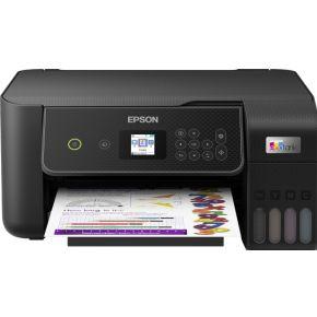 Epson ecotank et-2871 a4 multifunctionele wi-fi-printer met inkttank all-in-one inkjetprinter (zwart, scannen, kopiëren, wi-fi, inclusief tot 3 jaar inkt)