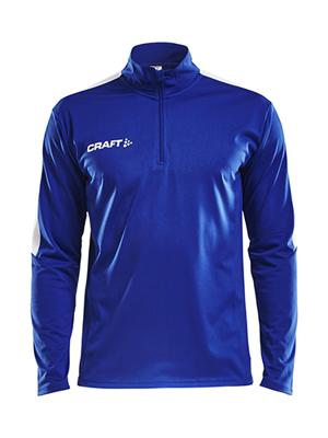 Craft 1905611 Progress Halfzip Tee LS M - Club Cobolt/White - M Craft 1905611 Progress Halfzip Tee LS M - Club Cobolt/White - M