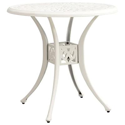 VidaXL Tuintafel 78x78x72 cm gietaluminium wit VidaXL Tuintafel 78x78x72 cm gietaluminium wit