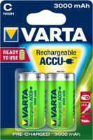 Varta Oplaadbare Baby C / HR14 3000mah batterijen - blister van 2 stuks - thumbnail