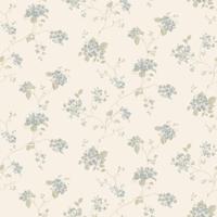 Galerie Miniatures 3 Behang met hortensia's - G67865 - thumbnail