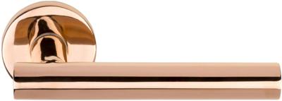 Formani Basics LB7-19 EN1906/3 deurkruk geveerd op rozet - PVD gepolijst koper