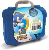 Multiprint Sonic reis stempel- en kleurkoffer - thumbnail