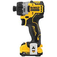 DeWALT DCF601D2 Accu schroefmachine 1/4" 12V XR 2.0Ah in TSTAK - thumbnail