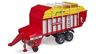 bruder Pöttinger Jumbo 6600 Profiline opraapwagen modelvoertuig - thumbnail