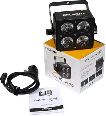 Algam Lighting PAR 410 QUAD LED-par 4x 10W RGBW