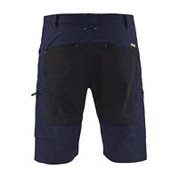 Blåkläder Service short stretch 14491845 | Donker marineblauw/Zwart | Maat 48 - 7330509535776 - thumbnail