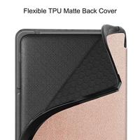 Lunso - Origami sleepcover hoes - Kobo Libra 2 (7 inch) - Rose Goud - thumbnail