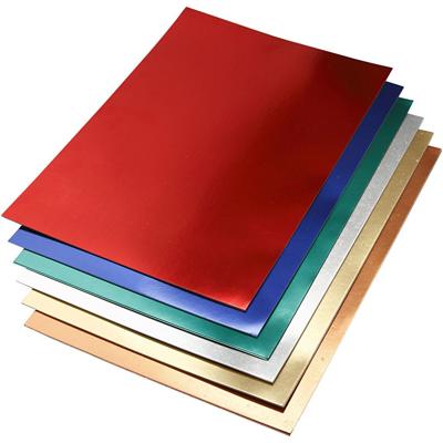 Creativ Company Metallic foliekarton, a2, vel 420x594 mm, 280 gr, diverse kleuren, 30 div vellen/ 1 doos