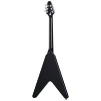 Epiphone Kirk Hammett 1979 Flying V Ebony elektrische gitaar met hard case - thumbnail