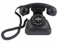 Profoon D-Sign Graham Analoge telefoon Zwart - thumbnail